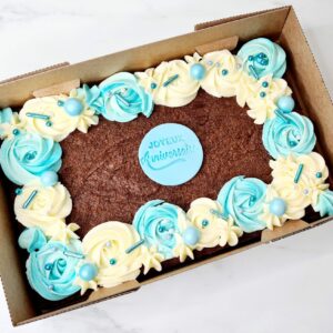 Brownie Birthday Bleu