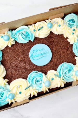 Brownie Birthday Bleu