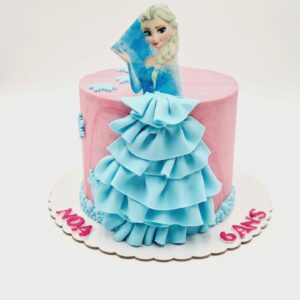 C.D Robe  Elsa - Frozen - Reine des neiges