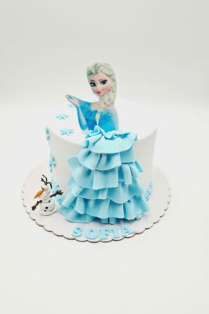 C.D Robe  Elsa - Frozen - Reine des neiges