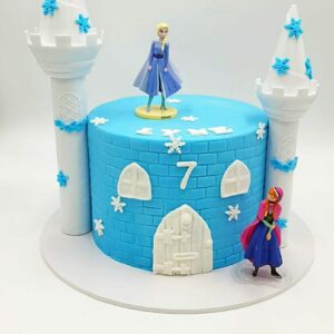C.D Chateau  Elsa - Frozen - Reine des neiges