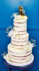 Naked cake - wedding