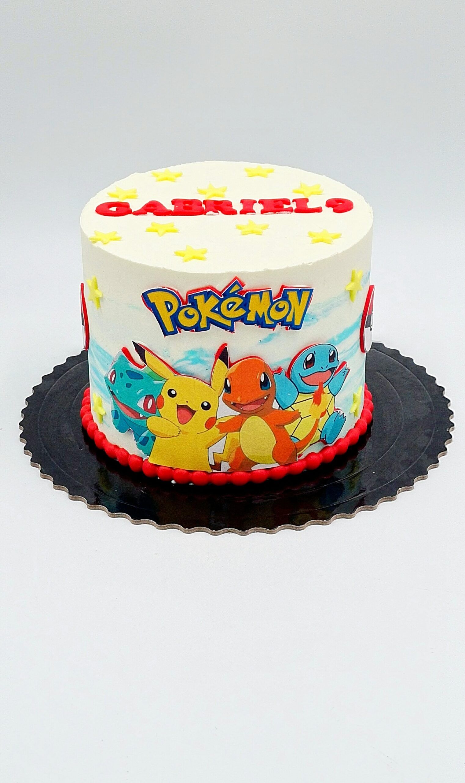 Pokémon sur gâteau badge 🍰
