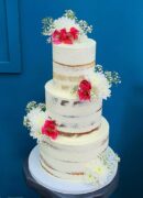 Naked cake - wedding