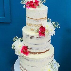 Naked cake - wedding