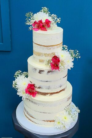 Naked cake - wedding