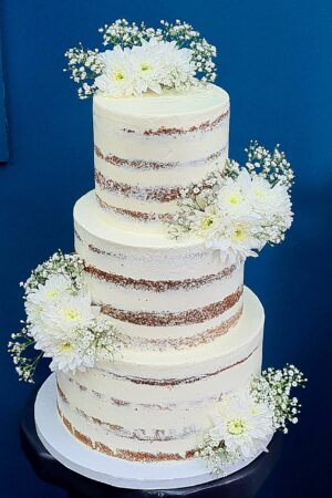 Naked cake - wedding