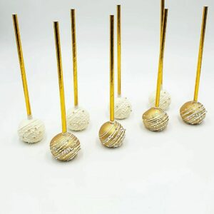 Popcakes White / Gold