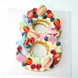 1 Number/Letter  cake sirène