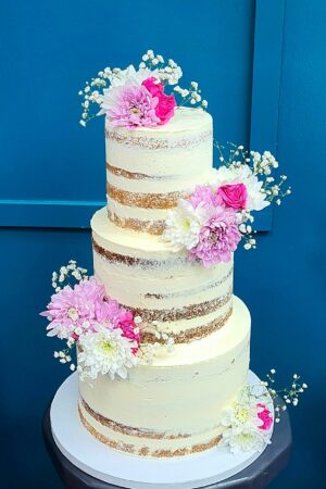 Naked cake - wedding