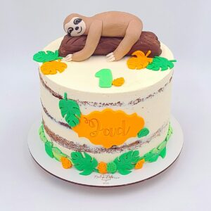 Naked cake Paresseux