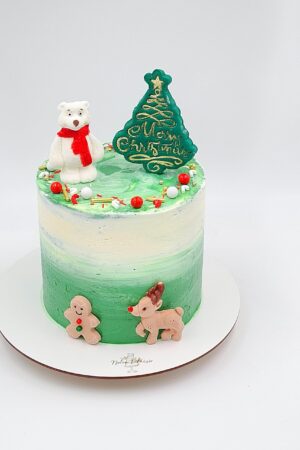 L'ours Polaire fête Noël