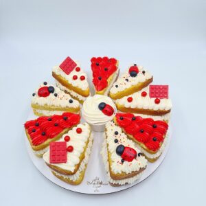 Pizza Cake coccinelles