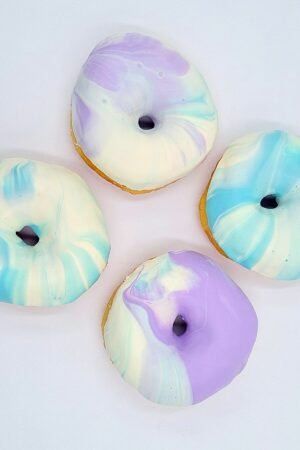Donuts marbré
