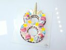 1 Number/Letter  cake Licorne