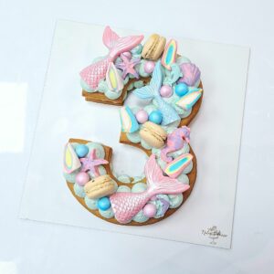 1 Number/Letter  cake sirène
