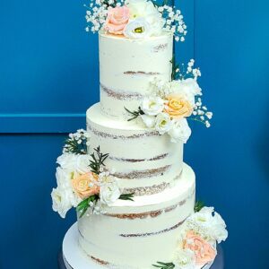 Naked cake - wedding