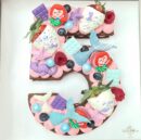 1 Number/Letter  cake sirène