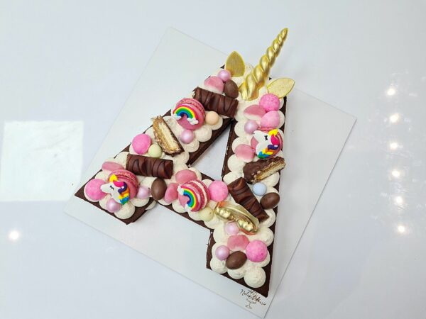 1 Number/Letter  cake Licorne – Image 4