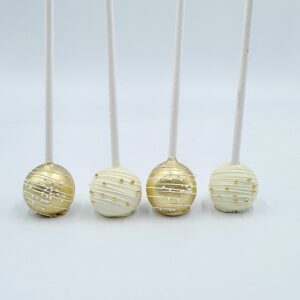 Popcakes White / Gold