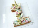 1 Number/Letter  cake Licorne