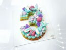 1 Number/Letter  cake sirène