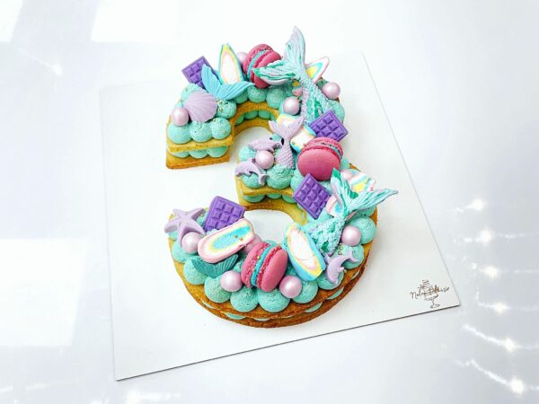 1 Number/Letter  cake sirène – Image 4