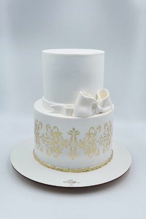 C.D Wedding cake - Motifs Baroques