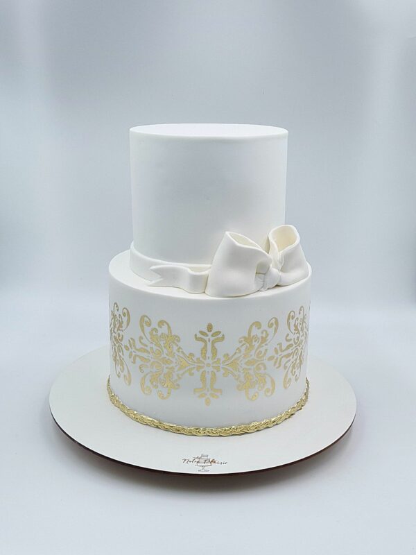 C.D Wedding cake - Motifs Baroques