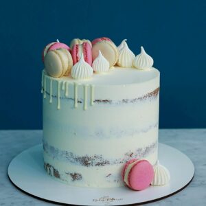 Naked cake -  Macaron & Meringue