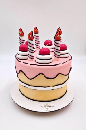 C.D Cartoon Cake
