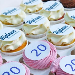 Cupcakes Logo Colorés