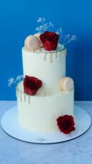 L.C Drip cake fleurs