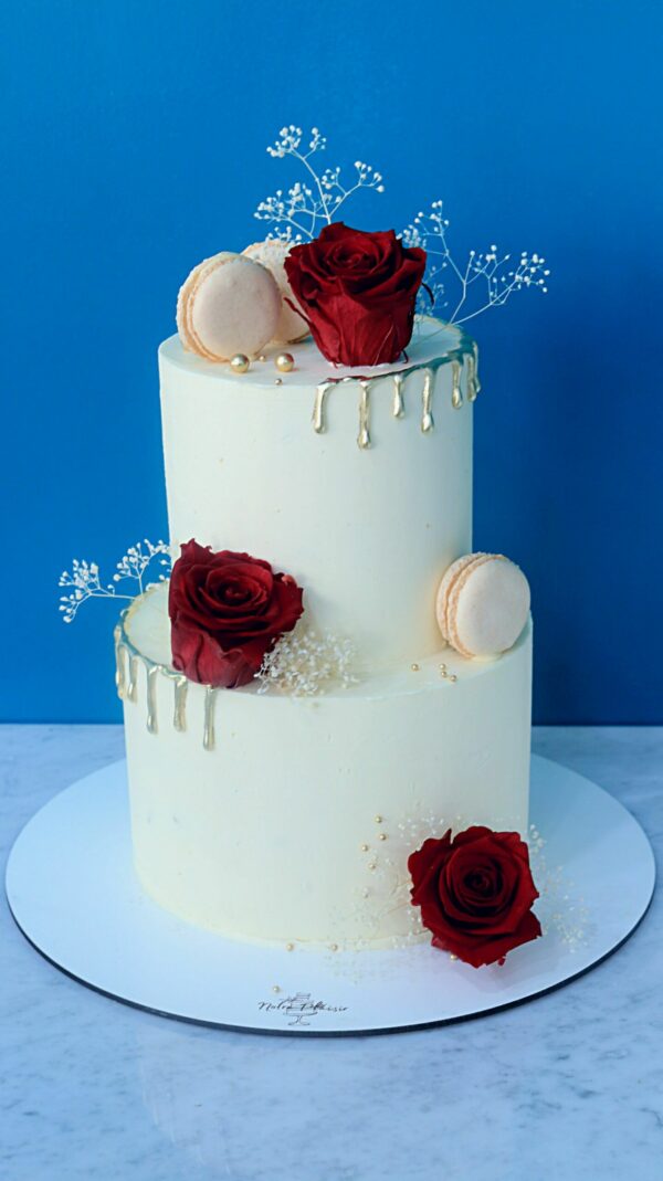 L.C Drip cake fleurs – Image 5