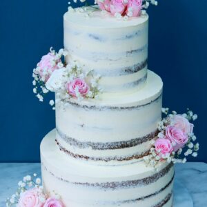 Naked cake - wedding