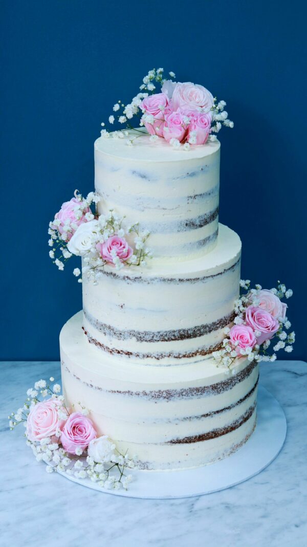 Naked cake - wedding