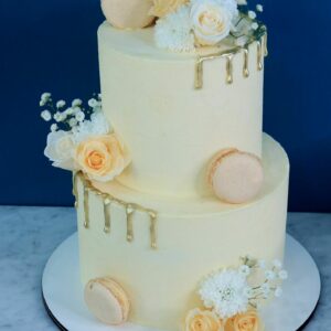 L.C Drip cake fleurs