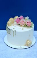 L.C Drip cake fleurs
