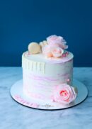 L.C Drip cake fleurs