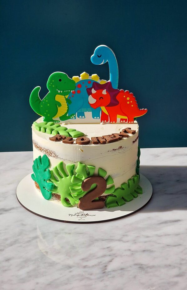 Naked cake -Dinosaures – Image 2