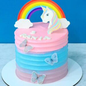 L.C Licorne Arc en ciel tricolor