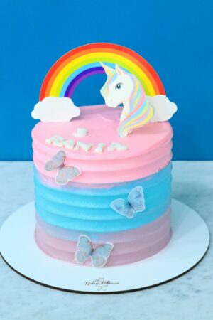 L.C Licorne Arc en ciel tricolor