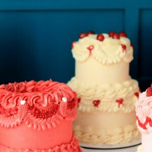 L.C Vintage cake