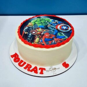 MiniCake-Super Héros