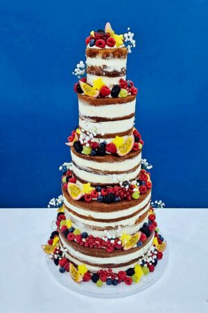 Naked cake - wedding Fresh Fruits