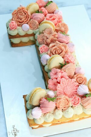 1 Number/Letter Florale