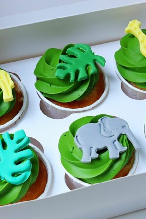 Cupcakes Jungle animaux