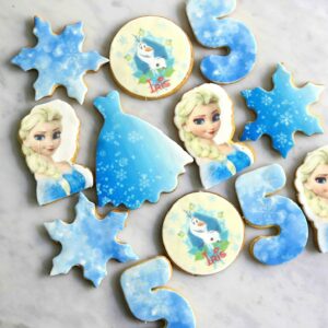 Sablés  Elsa - Frozen - Reine des neiges