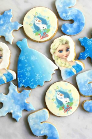 Sablés  Elsa - Frozen - Reine des neiges