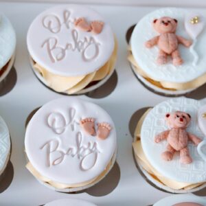 Cupcakes Ours 3D - Baby Shower